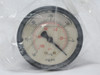 Noshok 25-910-30VAC/KPA Liquid Filled Vacuum Gauge -30inHg-0psi 2-1/2" Diam NEW