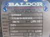 Baldor S03010 Washdown Duty Motor 0.25kW 3450RPM 575V D63C 3Ph 0.5A 60Hz USED