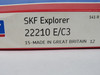 SKF 22210 E/C3 Spherical Roller Bearing 90mm OD 50mm ID 23mm W SEALED NEW