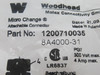 Woodhead 1200710035 Micro Change M12 Cable Connector Single Keyway NWB
