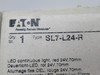 Eaton SL7-L24-R Continuous Red Stack Light Module 70mm 24V NEW