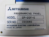 Mitsubishi GP-20-FE Program Panel Hand Held USED