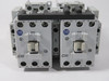 Allen-Bradley 104-C30DJ22 Ser. C Reversing Contactor 24VDC MISSING BUS BAR USED