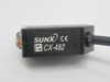 Sunx CX-482 Photoelectric Sensor Retroreflective 0.1-2m Range 2m Length NOP