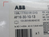 ABB AF16-30-10-13 Contactor 100-250VDC 50/60Hz 30A NEW