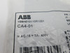 ABB CA4-01 Auxiliary Contact Block 1NC 400V 3A NWB