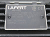 Lafert 0.37kW 3300RPM 333/575V TEFC 3Ph 1.3/0.73A 60Hz No Key USED