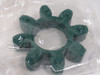 R+W EK/300/B/INS Green Jaw Coupling Spider NOP