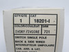 Leviton 18201-I Ivory Single Pole Toggle Switch 15A 347V NEW