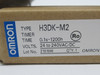 Omron H3DK-M2 Multi Mode Timer 0.1sec-1200h 24-240VAC/DC NEW