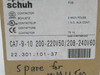 Sprecher + Schuh CA7-9-10-220W Contactor 200-220V@50Hz 208-240V@60Hz 3P 1NO NEW