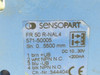 Sensopart FR50R-NAL4 Retroreflective Sensor 10-30VDC 200mA 5.5m Range USED