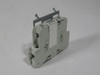 Siemens 3TX4011-8A Auxiliary Contact Block with Bracket 1NO 1NC USED