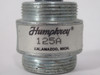 Humphrey 125A21020 2/2-Way Diaphragm Poppet Air Piloted Valve 1/8"NPSF N/C USED