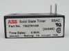 ABB TSD7614M Solid State Timer Relay 4min Delay 230VAC 1A USED