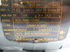 Baldor .5HP 3450RPM 575V 48 TEFC 3Ph .8A 60Hz USED
