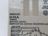 Omron H3BA-DC24 Solid State Timer 24VDC 0.5s-100h 11-Pin 5A USED