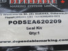 DMS PODSEA620209 Seal Kit *ASSORTED SIZES* NWB
