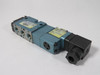 MAC 811C-PM-112JA-175 5/2-Way Solenoid Valve 1/4"NPT 110V@50Hz SHELF WEAR USED