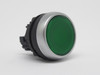 BACO L21AH20 Illuminated Pushbutton Head GREEN Spring Return USED