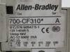 Allen-Bradley 700-CF310D Control Relay 110V@50Hz 120V@60Hz 6kV Ser A USED