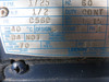 Leeson 1/2HP 1725RPM 190/380V C56C TEFC 3Ph 2.2/2.4A@190V 1.1/1.2A@380V USED