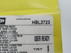 Hubbell HBL3723 Insulgrip Twistlock Connector Body 20A 347VAC 3W 2P NEW