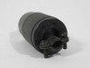 Hubbell HBL7593 Midget Twistlock Female Connector 15A 125V 3W 2P USED