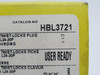 Hubbell HBL3721 Insulgrip Twistlock Plug 20A 347VAC 3W 2P *DAMAGED BOX* NEW
