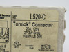 Pass & Seymour Legrand L520-C Turnlok Connector 20A 125V 3W 2P NEW