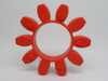 Lovejoy CJ 90 Red Coupling Spider 200mm OD x 100mm ID x 34mm W USED