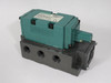 Numatics 554JA43AO000000 2-Position 4-Way Air Pilot Valve 1/2" NPT WRITING NOP