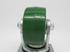 Albion PD0420019 Polyurethane Caster Wheel 4" D 2" W 1-3/16" ID w/ Mount USED