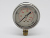 Generic 0-280BAR Liquid Filled Pressure Gauge 0-280Bar 0-4000PSI 1/4" M NPT USED