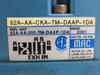 MAC 82A-AA-CKA-TM-DAAP-1DA Solenoid Valve Assembly 110/120V ONLY 1 COIL USED