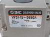 SMC VP3145-065GA 3-Port Solenoid Valve 3/4" RC Thread USED