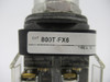 Allen-Bradley 800T-FX6D2 Red Mushroom Head Push/Pull Push Button 2NC USED