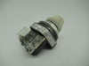 Allen-Bradley 800T-QH10W Universal Pilot Light Ser T White Lens N320A Lamp USED