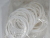 TRI-Canada 40IT White Teflon I-Line Gasket 2-1/2" Lot/29 *Shelf Wear/Dirt* NWB