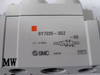 SMC SY7220-3DZ-02 Double Solenoid Valve 110V 50/60Hz 0.1-0.7MPa NWB