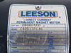 Leeson 1/3HP 1750RPM 90VDC MSS56C TEFC 3.5A NO KEY USED