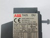 ABB TA25DU-6.5 Thermal Overload Relay 4.5-6.5A *CHIPPED* USED