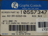 Graphic Controls 82-39-0402-06 Red Marker Pen Sold Individually ! NEW !