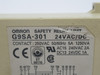 Omron G9SA-301 Safety Relay 24VAC/DC 5A 3PST-NO SHELF WEAR USED