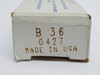 Square D B36 Overload Relay Thermal Unit Type S NEW
