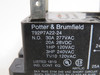 Potter & Brumfield T92P7A22-24 Relay 24V 30A 6-Blade 6-1393211-0 USED