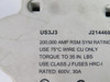 Ferraz Shawmut US3J3 Fuse Holder 30A 600V 3-Pole USED