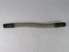 Generic SSTT0050 Flexible Braided Hose 1/2" NPT 12" L USED
