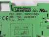 Phoenix Contact PLC-BSC-24DC-1-SEN Relay Base 2966061 USED