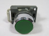 ABB MP1-60G10 Push Button 1NO Green Flush USED